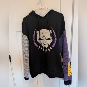 Offical Disneyworld Marvel Black Panther Men's Hoodie